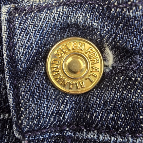 7 For All Mankind Denim Jeans Size 27 - Picture 4 of 11